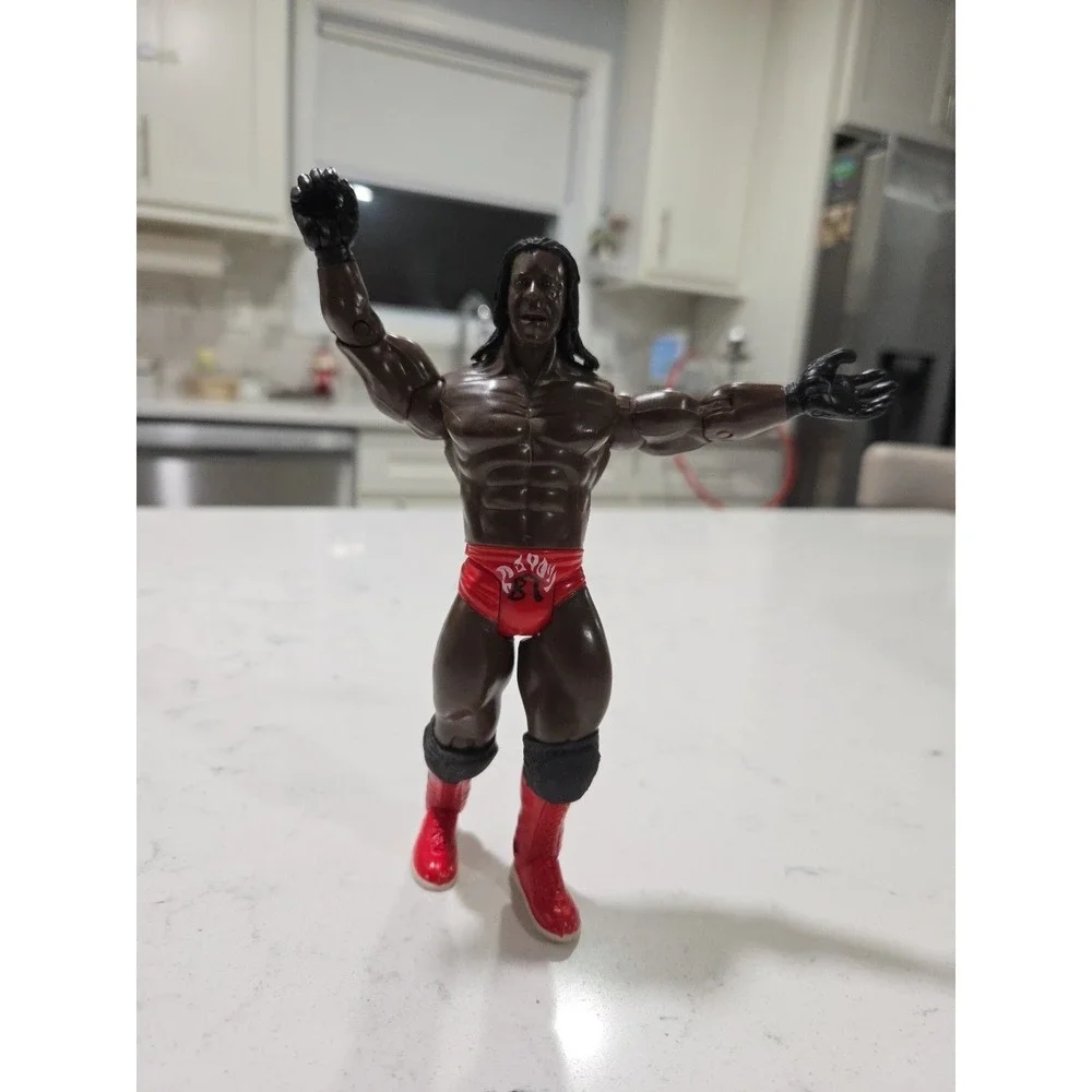 Booker T WWE Jakks Ruthless Aggression Series 11 Action‎ Figure 2003 WRESTLER
